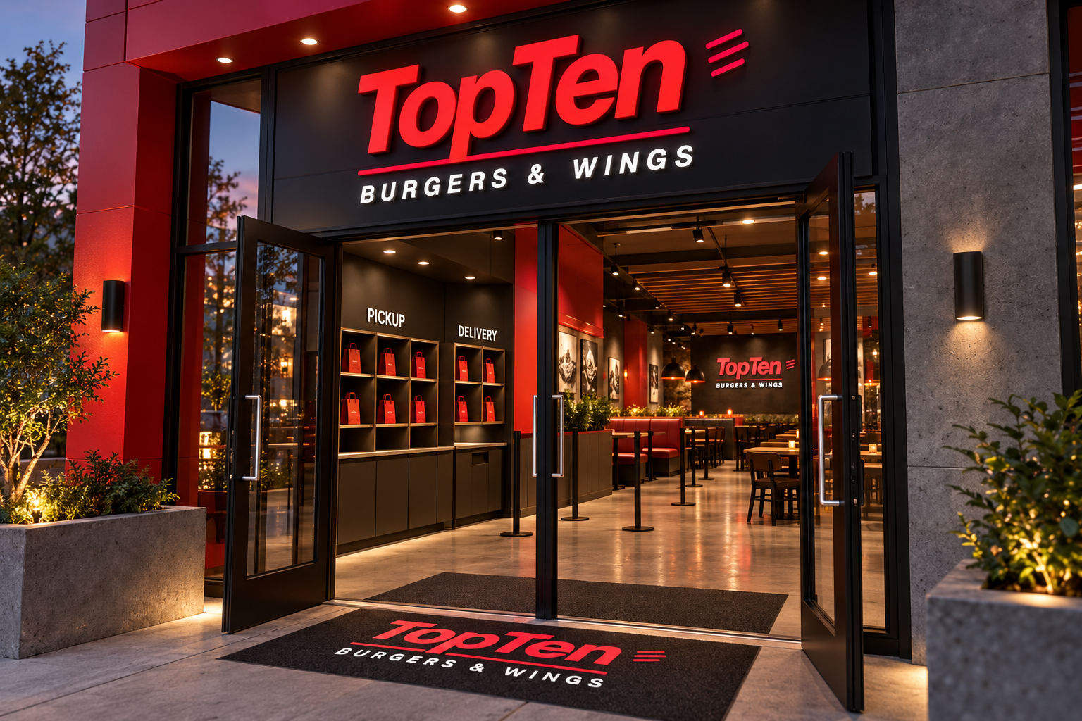 TopTen entrance