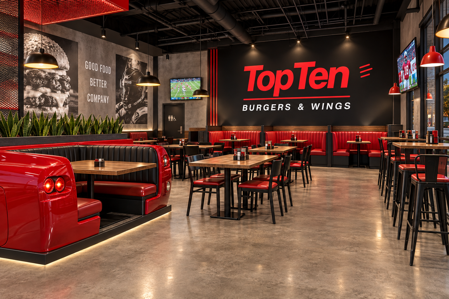TopTen dining room